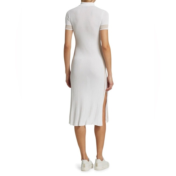 RAG & BONE Peyton Rib Polo Midi Dress - Picture 2 of 12